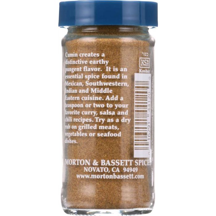 MORTON & BASSETT: Ground Cumin, 2.3 oz
