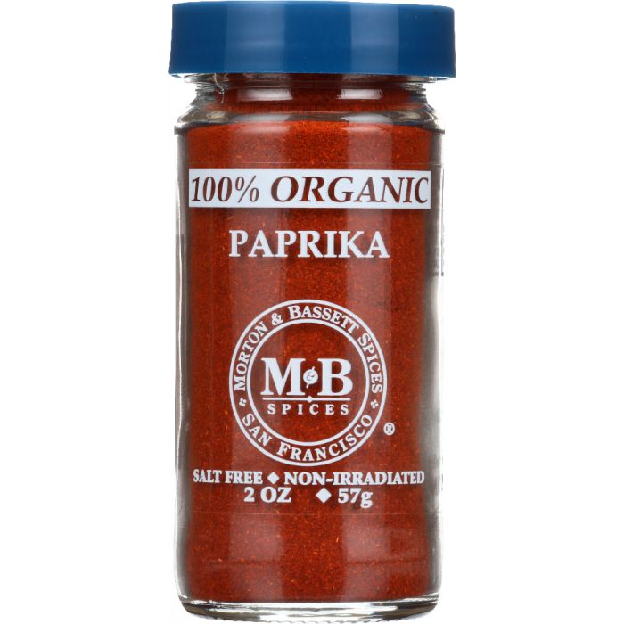 MORTON & BASSETT: Organic Paprika, 2 Oz