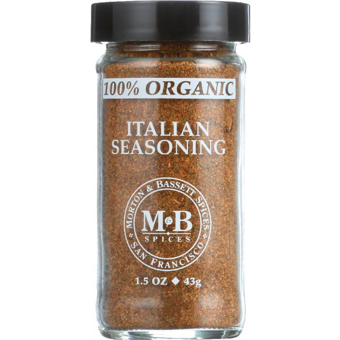 MORTON & BASSETT: Organic Italian Seasoning, 1.5 oz