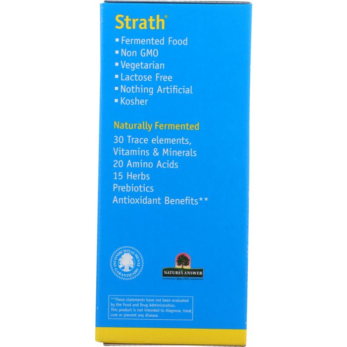 NATURES ANSWER: Bio-Strath Liquid, 8.4 oz