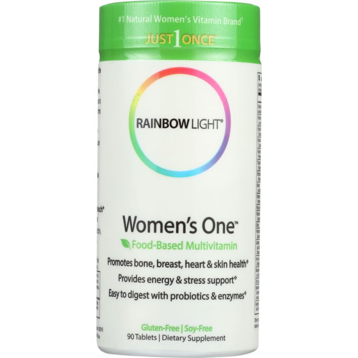 RAINBOW LIGHT: Just Once Women's One Food-Based Multivitamin, 90 Tablets