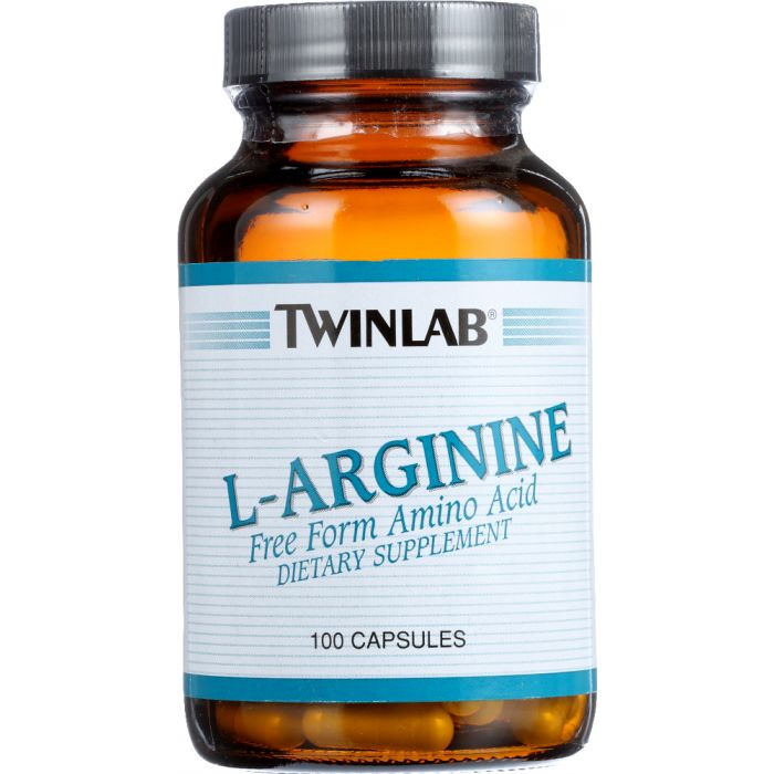 TWINLAB: L-Arginine 500mg, 100 cp