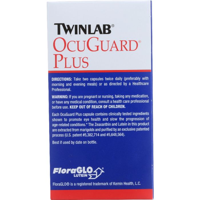 TWINLAB: OcuGuard Plus, 60 capsules