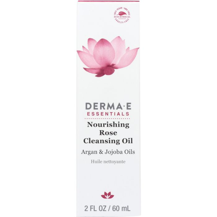 DERMA E: Nourishing Rose Cleansing Oil, 2 oz