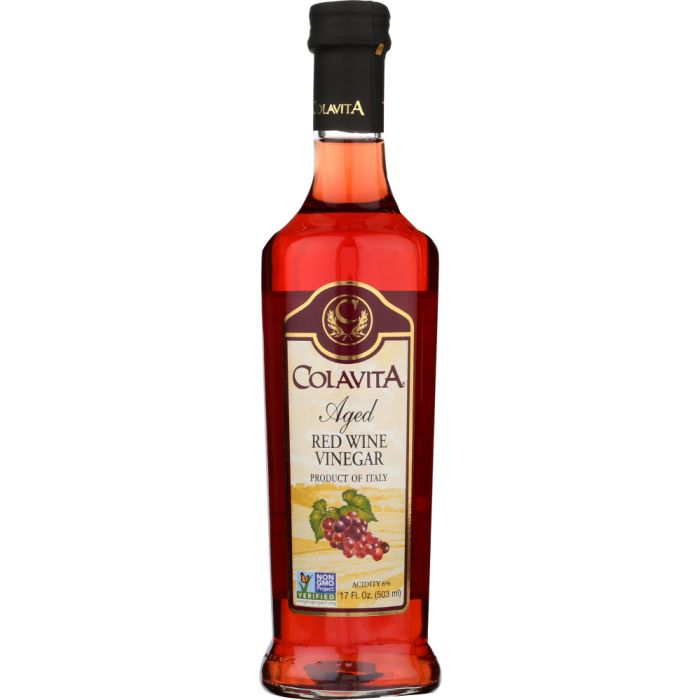 COLAVITA: Aged Red Wine Vinegar, 17 Oz