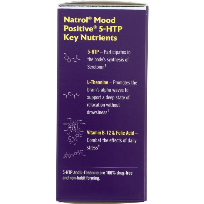 NATROL: Mood Positive 5-HTP, 50 Tablets