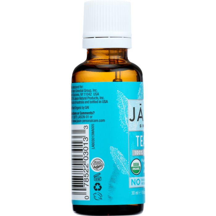 JASON: 100% Organic Oil Tea Tree, 1 Oz