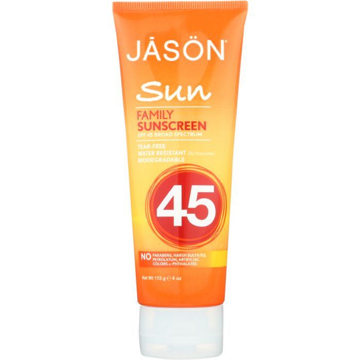 JASON: Family Sunscreen SPF 45, 4 oz