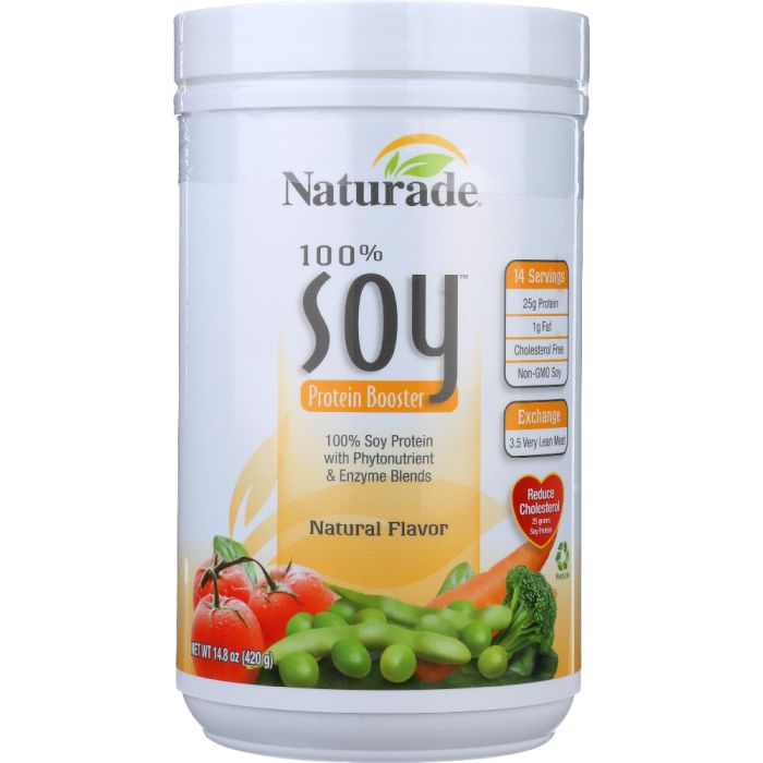 NATURADE: Soy Protein Booster Natural, 14.8 oz