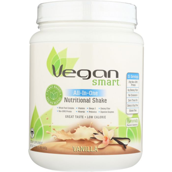 NATURADE: VeganSmart All-In-One Nutritional Shake Vanilla, 22.75 oz
