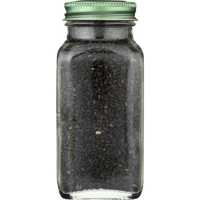 SIMPLY ORGANIC: Seasoning Seeds Black Sesame, 3.28 oz