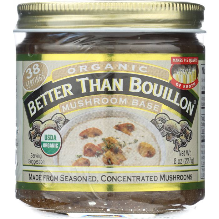 BETTER THAN BOUILLON: Base Mushroom Organic, 8 oz