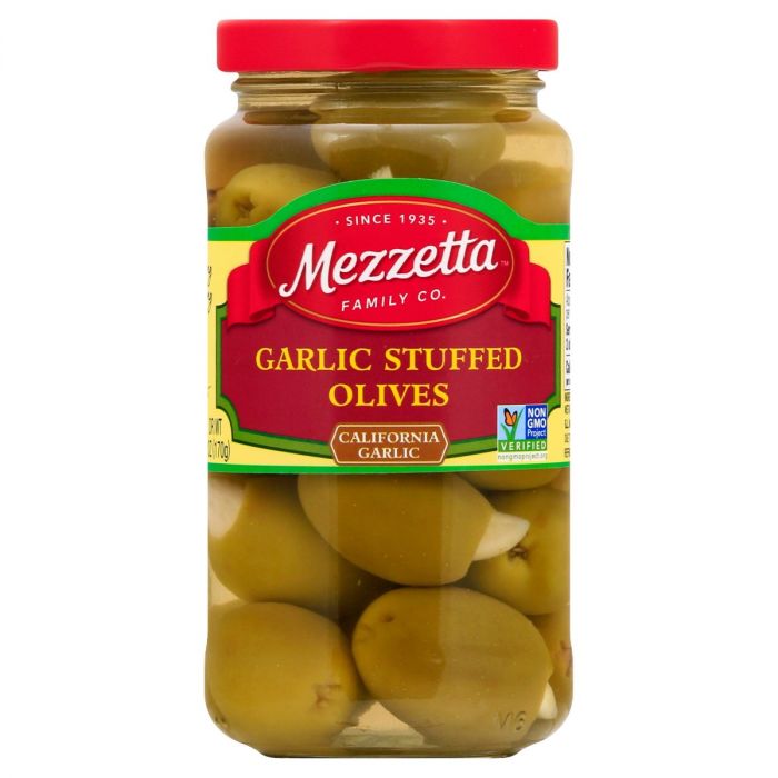 MEZZETTA: Olive Garlic Stuffed, 6 oz