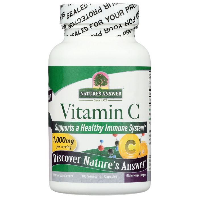 NATURES ANSWER: Vitamin C 1000Mg, 100 vc
