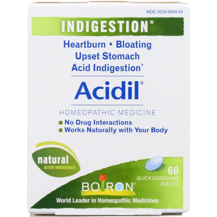 BOIRON: Acidil for Heartburn, 60 tb