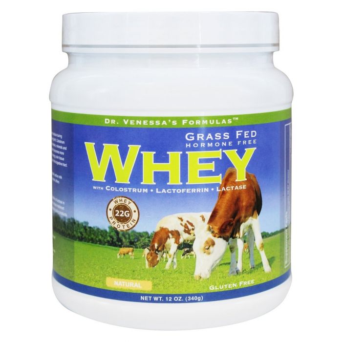 DR VENESSA: Whey Protein Grass Fed Natural Immune Support, 12 oz