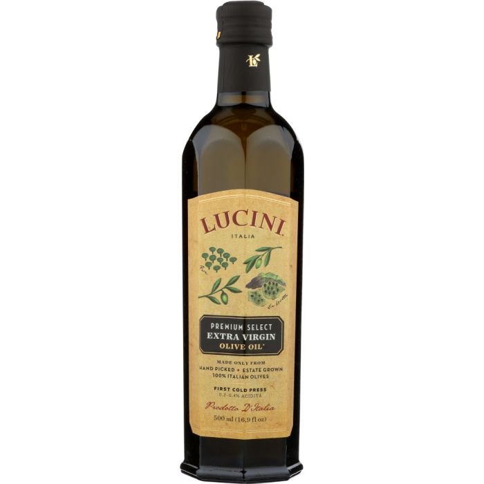LUCINI: Italia Premium Select Extra Virgin Olive Oil, 17 Oz