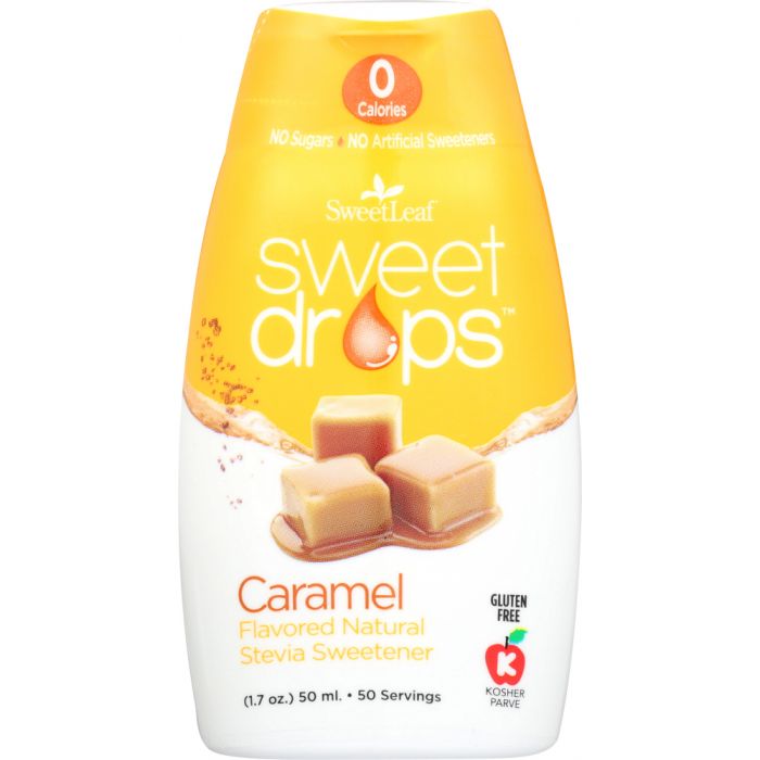 SWEETLEAF STEVIA: Stevia Sweet Drop Caramel, 1.7 oz