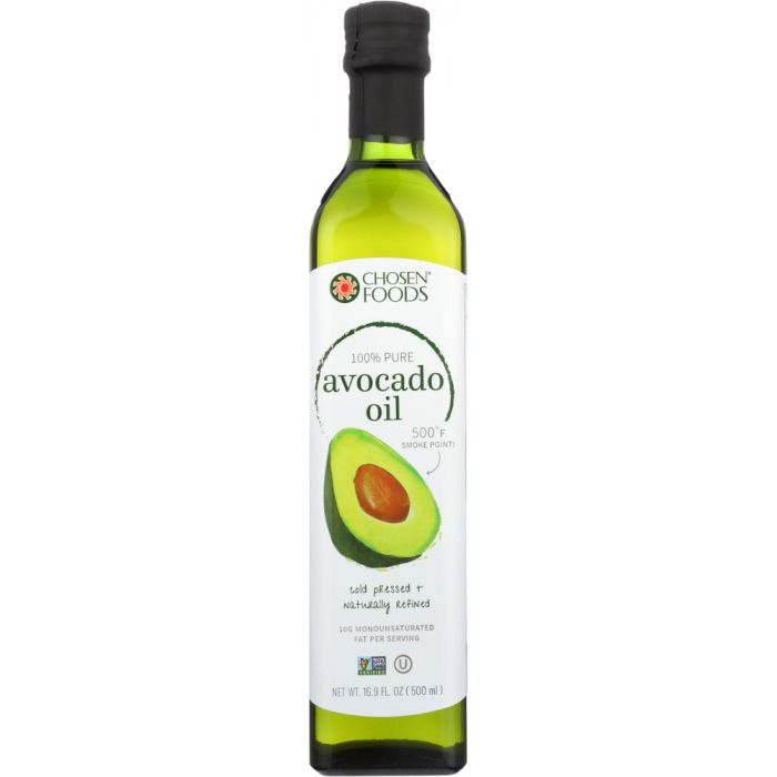 CHOSEN FOODS: 100% Pure Avocado Oil, 500 ml