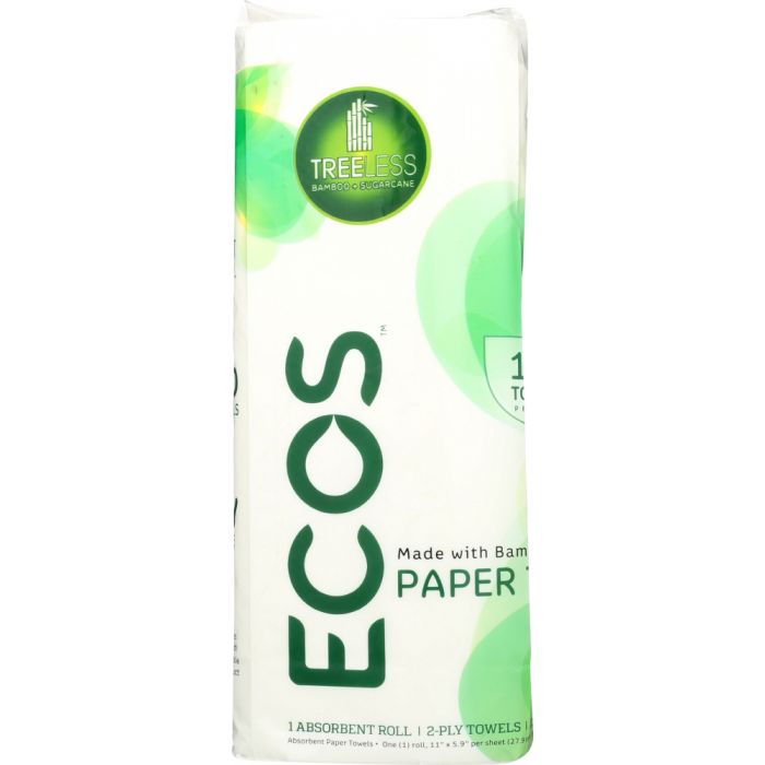 EARTH FRIENDLY: Treeless Paper Towels 115 Towels 2-Ply, 1 rl