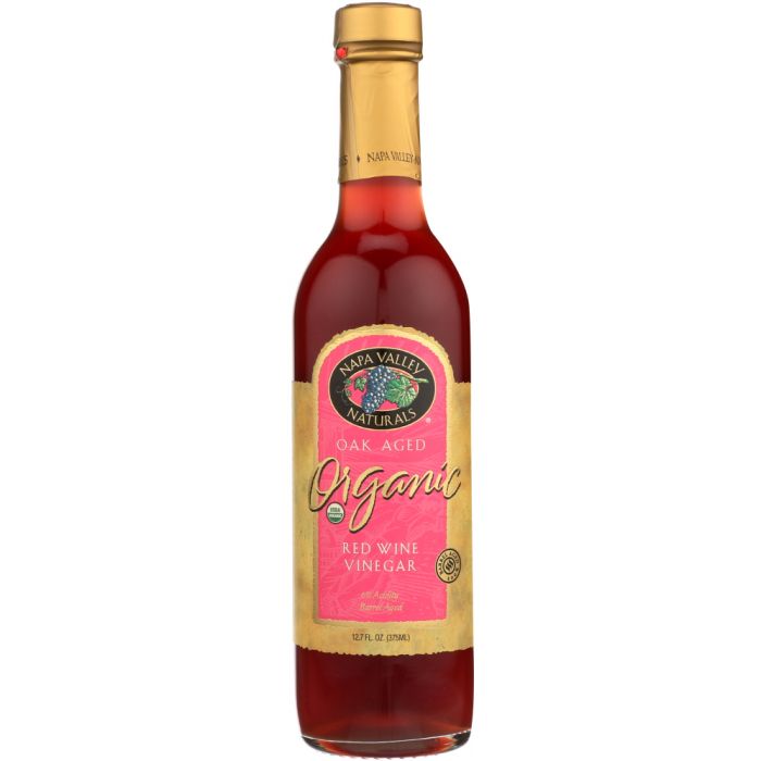 NAPA VALLEY NATURALS: Organic Red Wine Vinegar, 12.7 oz