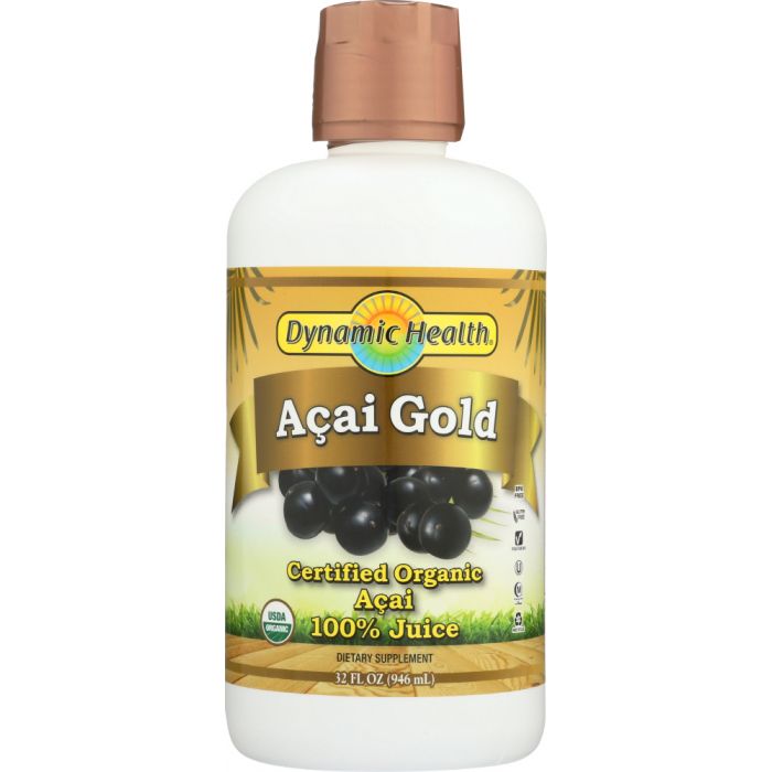DYNAMIC HEALTH: Juice Acai Gold Organic, 32 fo