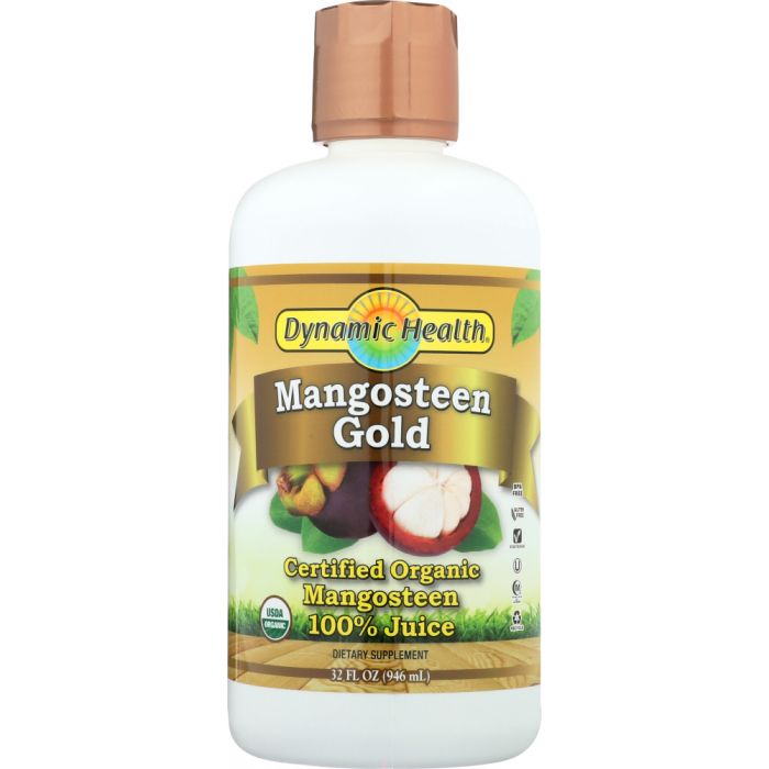 DYNAMIC HEALTH: Juice Mangosteen Gold Organic, 32 fo