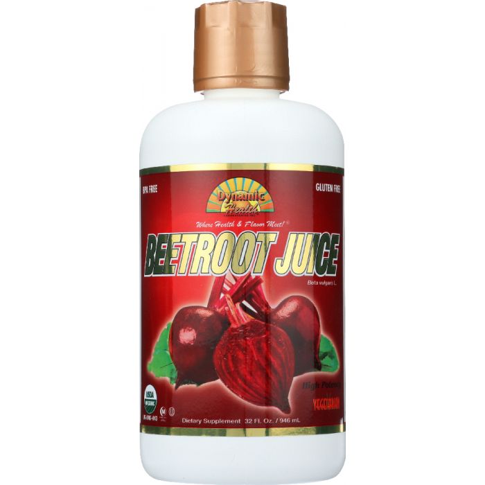 DYNAMIC HEALTH: Organic Beetroot Juice, 32 oz