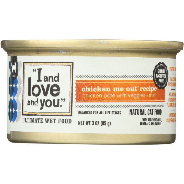 I&LOVE&YOU: Cat Food Can Chicken Me Out Recipe, 3 oz