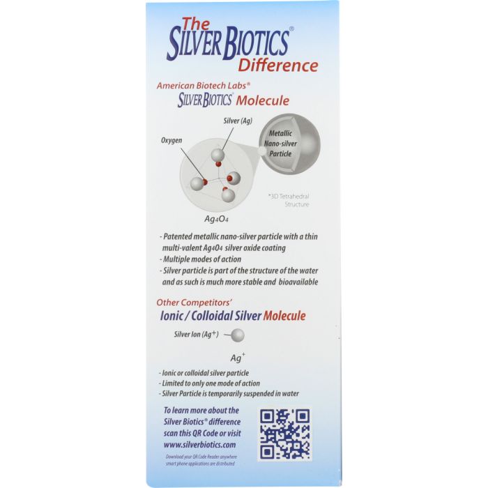 AMERICAN BIOTECH LABS: Silver Biotic Daily Family Size, 32 oz
