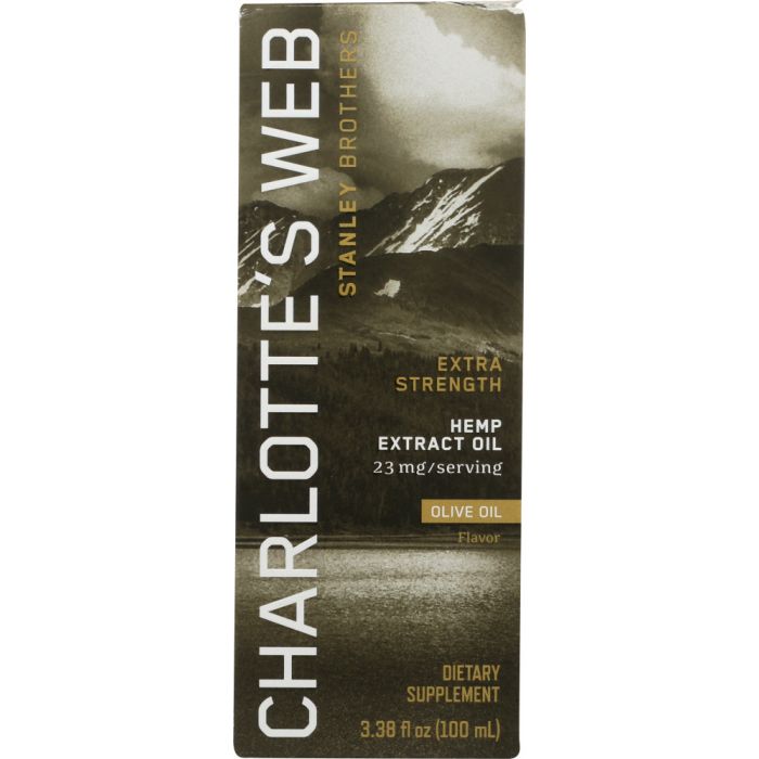 CHARLOTTES WEB: Oil Olive Extra Strength, 3.38 oz