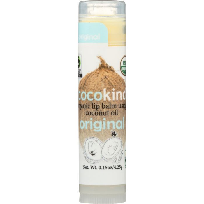 COCOKIND: Organic Original Lip Balm, 0.15 oz