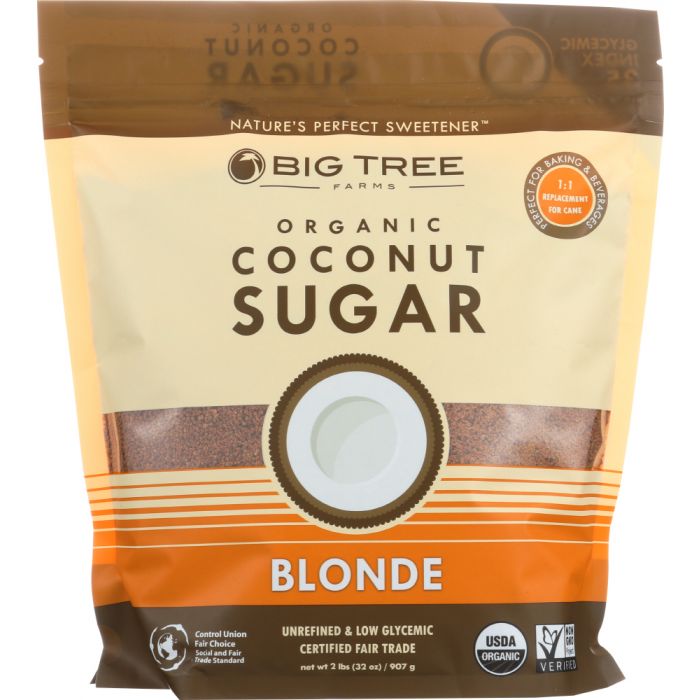 BIG TREE FARMS: Organic Coconut Sugar Blonde, 32 oz