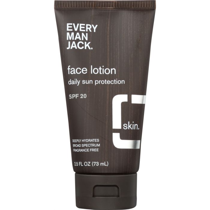 EVERY MAN JACK: Face Lotion Daily Sun Protection SPF 20, 2.5 oz