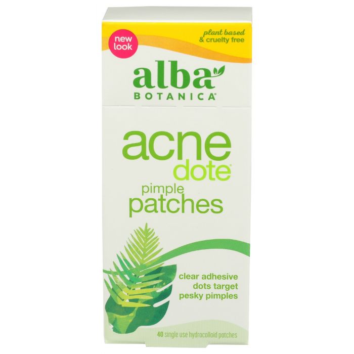 ALBA BOTANICA: Acnedote Pimple Patches, 40 ea