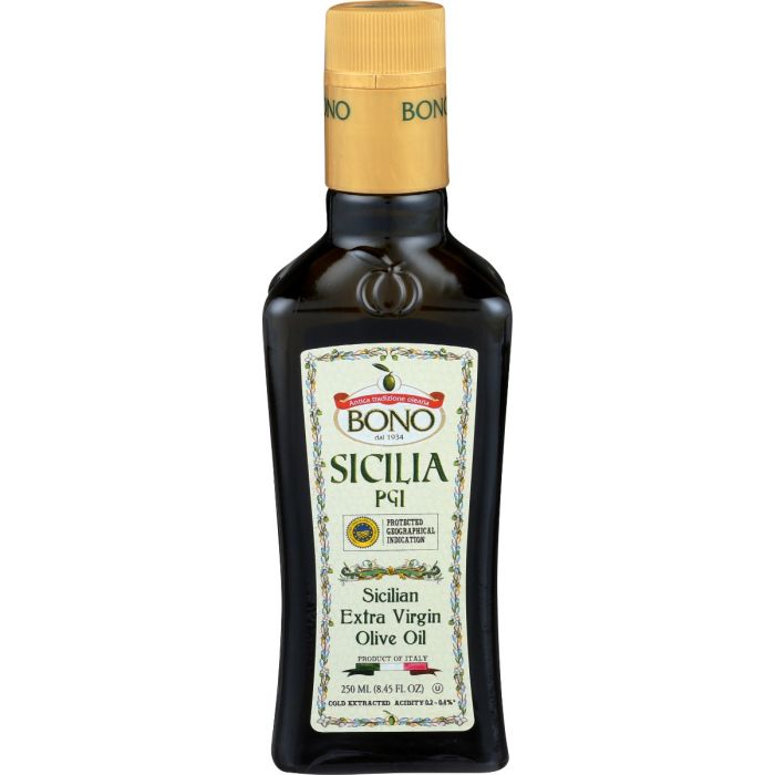 BONO: Sicilia PGI Sicilian Extra Virgin Olive Oil, 8.45 fo