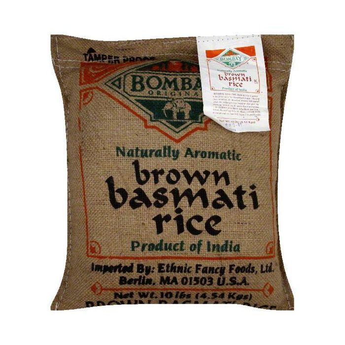 BOMBAY: Brown Basmati Rice, 10 lb