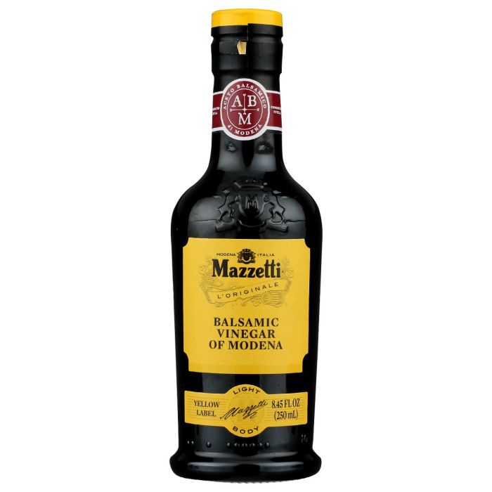 MAZZETTI: Yellow Label Balsamic Vinegar Of Modena, 8.45 oz