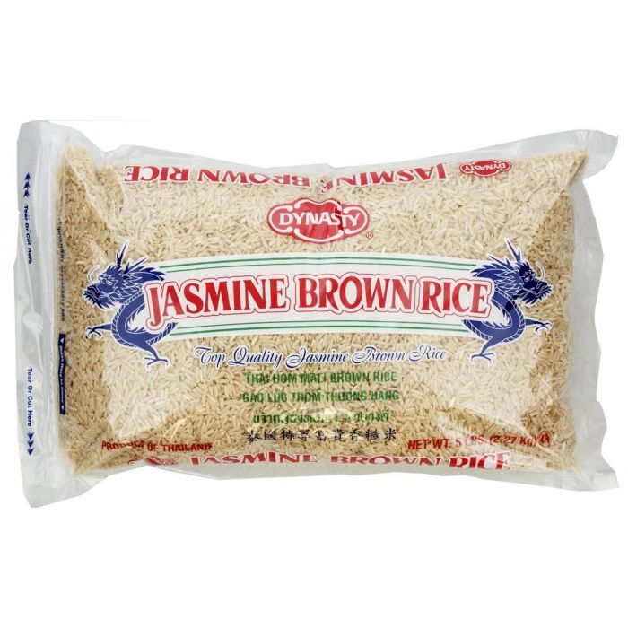 DYNASTY: Jasmine Brown Rice, 5 lb