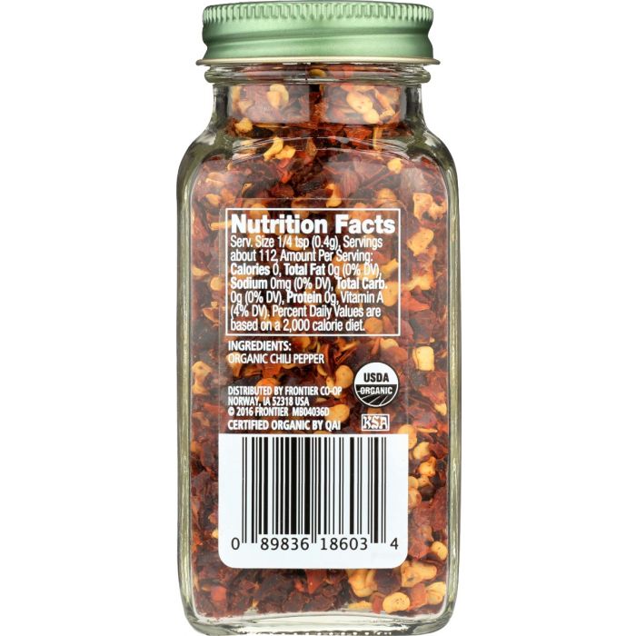 SIMPLY ORGANIC: Crushed Red Pepper, 1.59 oz
