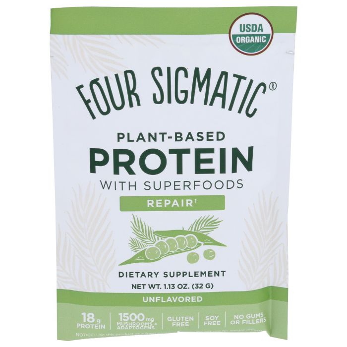 FOUR SIGMATIC: Plain Protein Powder, 1.41 oz