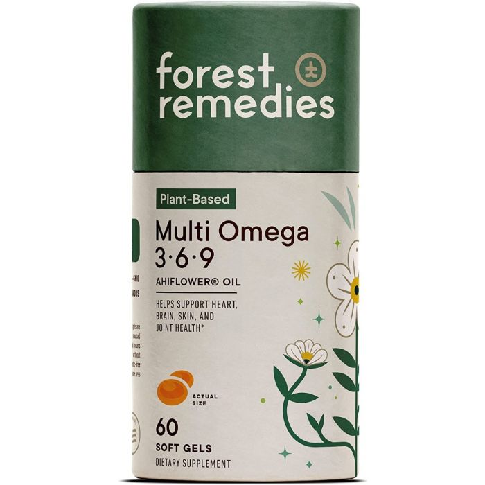 FOREST REMEDIES: Multi Omega 369 Ahiflower Oil, 60 sg