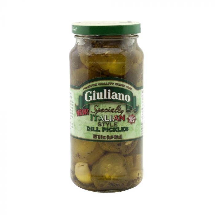 GIULIANO: Italian Style Dill Pickles, 16 oz