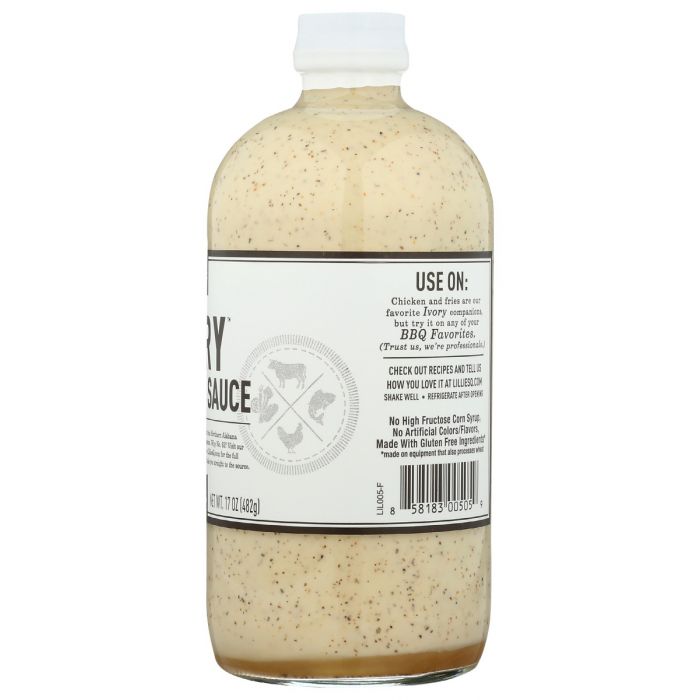 LILLIES Q: Ivory Barbeque Sauce, 17 oz