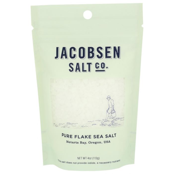 JACOBSEN SALT CO: Pure Flake Finishing Salt, 4 oz