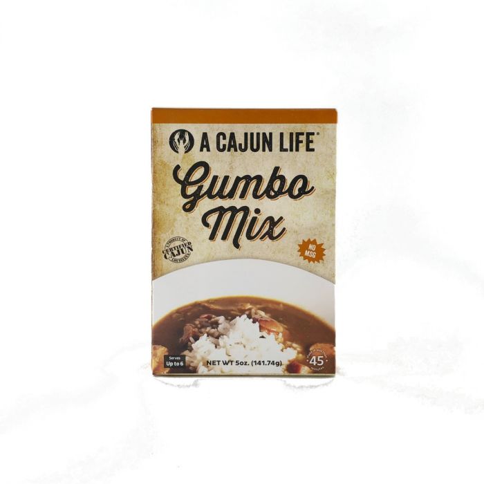 A CAJUN LIFE: Gumbo Mix, 5 oz