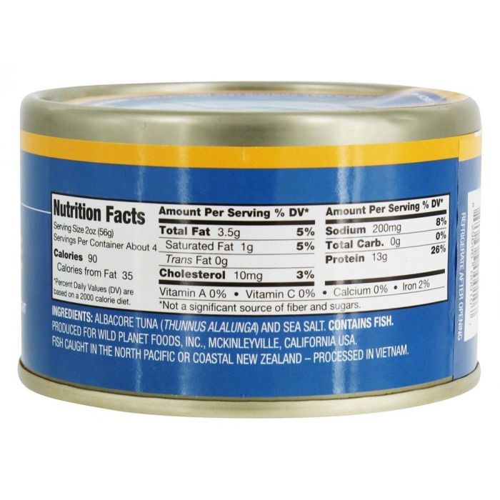 WILD PLANET: Tuna Wild Albacore, 7.5 oz