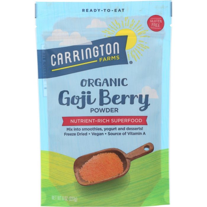 CARRINGTON FARMS: Organic Goji Berry Powder, 8 oz