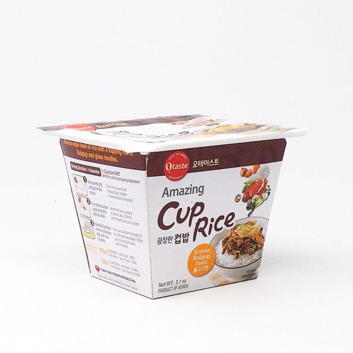 JAYONE: Rice Instant Bulgogi Cup, 3.1 oz