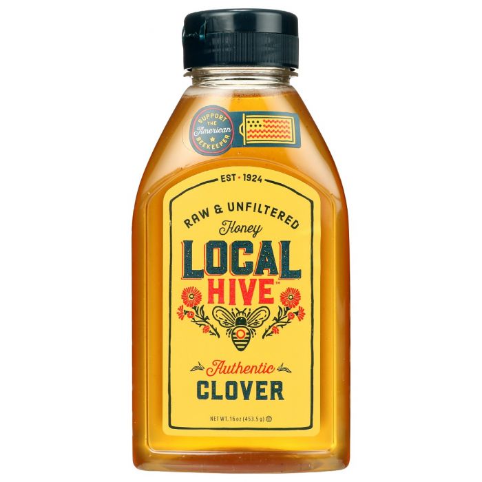 LOCAL HIVE: Honey Clover Raw, 16 oz